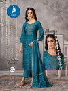 Manya By Kaya Vichitra Foil Printed Online Kurti With Bottom Dupatta Wholesale